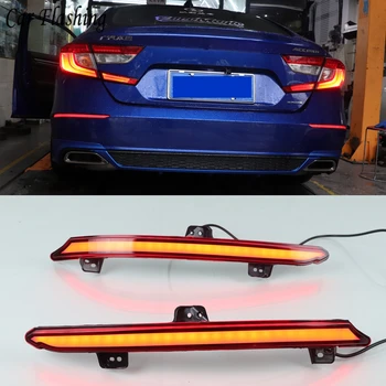 2PCS Rear Fog Lamp For Honda Accord Inspire 2018 2019 Plug&Play Car LED Rear Bumper Brake Light Dynamic Turn Signal Reflector
2PCS Rear Fog Lamp For Honda Accord Inspire 2018 2019 Plug&Play Car LED Rear Bumper Brake Light Dynamic Turn Signal Reflector