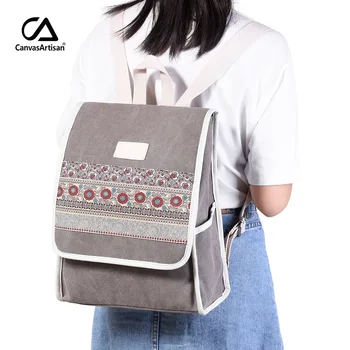 National Women's Canvas Backpack Retro Style Floral School Bookbag Laptop Backpacks Bags Women Casual College Daypack Female
National Women's Canvas Backpack Retro Style Floral School Bookbag Laptop Backpacks Bags Women Casual College Daypack Female