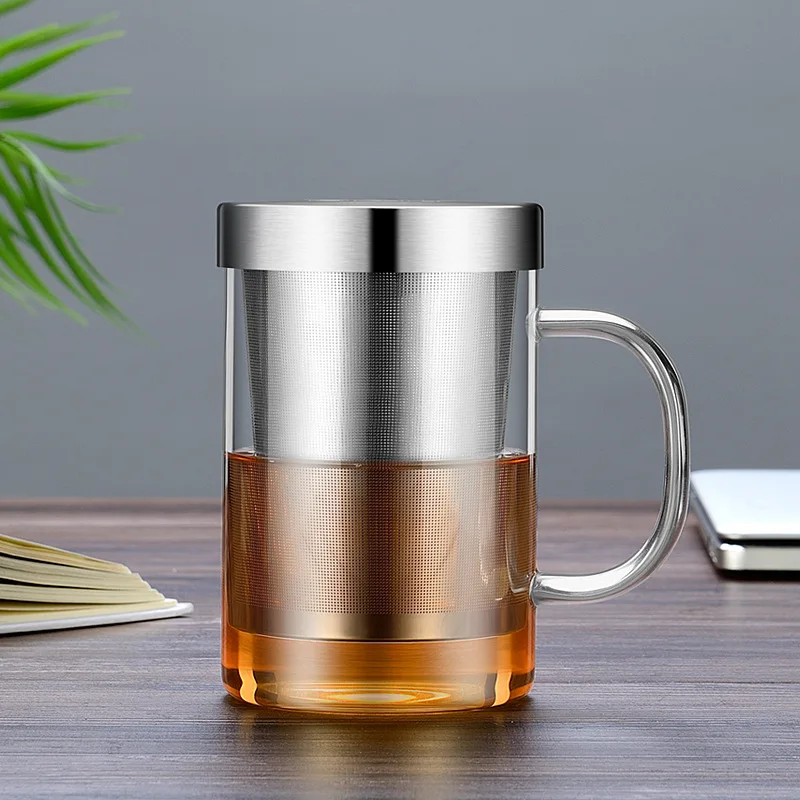 500ML New Design Tea Glass Water Bottle Tea Coffee Milk Thermos Mug with Stainless Steel Strainer Multi-function Glass Teapot
500ML New Design Tea Glass Water Bottle Tea Coffee Milk Thermos Mug with Stainless Steel Strainer Multi-function Glass Teapot