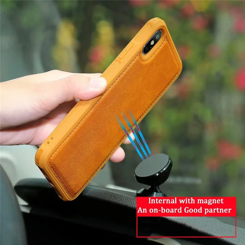 Fashion Magnetic Leather Case For iPhoneXS Max 6 6S Plus XR 8 Plus Back Cover Anti-fall Skin Case For iPhone X XS 8 Plus 7Plus
Fashion Magnetic Leather Case For iPhoneXS Max 6 6S Plus XR 8 Plus Back Cover Anti-fall Skin Case For iPhone X XS 8 Plus 7Plus