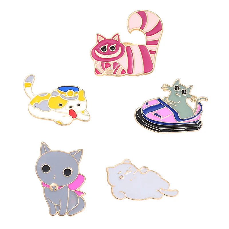 Cute Cartoon Cat Brooches for Women Kawaii Cat Enamel Pin Animal Candy Colors Brooch Clothing Backpack Hat Accessories Jewelry
Cute Cartoon Cat Brooches for Women Kawaii Cat Enamel Pin Animal Candy Colors Brooch Clothing Backpack Hat Accessories Jewelry