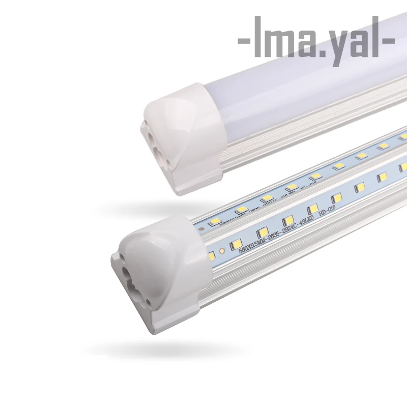 2pcs new V-Shape Integrated LED Bulbs Tubes T8 600mm 20W 2 FT Led Tube Light AC85-265V 96LEDs LED Light Super Bright 2000lm
2pcs new V-Shape Integrated LED Bulbs Tubes T8 600mm 20W 2 FT Led Tube Light AC85-265V 96LEDs LED Light Super Bright 2000lm