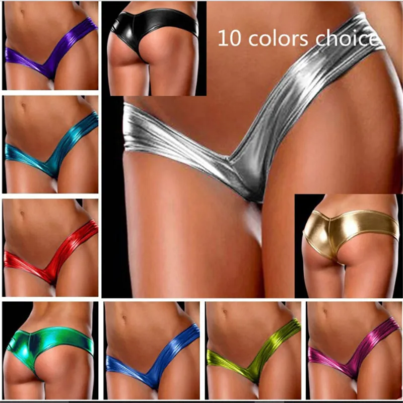 New Women Sexy Lingerie Latex Thong Panties Leather Bodycon Elastic Panties Costume Mini Tanga Shorts Erotic Sexy Hot Underwear
New Women Sexy Lingerie Latex Thong Panties Leather Bodycon Elastic Panties Costume Mini Tanga Shorts Erotic Sexy Hot Underwear