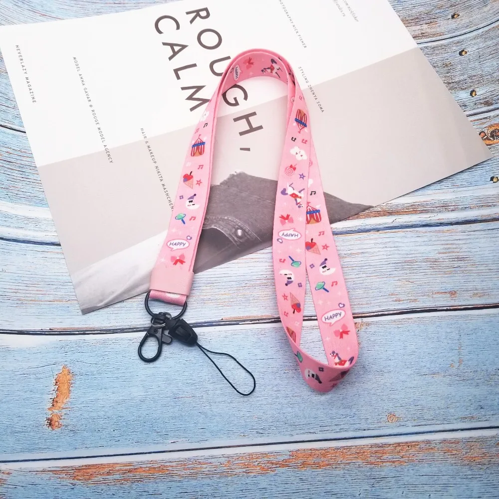 Mobile Phone Strap pink horse Smile Girl Lanyard Neck Strap For Keys ID Card For Huawei USB Badge Holder DIY Hang Rope Lariat
Mobile Phone Strap pink horse Smile Girl Lanyard Neck Strap For Keys ID Card For Huawei USB Badge Holder DIY Hang Rope Lariat