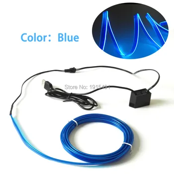 2019 Brand Design Blue 5meters Diameter 2.3mm EL wire with Skirt Neon Led Strip with DC5V Controller Festival,Christmas Decor
2019 Brand Design Blue 5meters Diameter 2.3mm EL wire with Skirt Neon Led Strip with DC5V Controller Festival,Christmas Decor