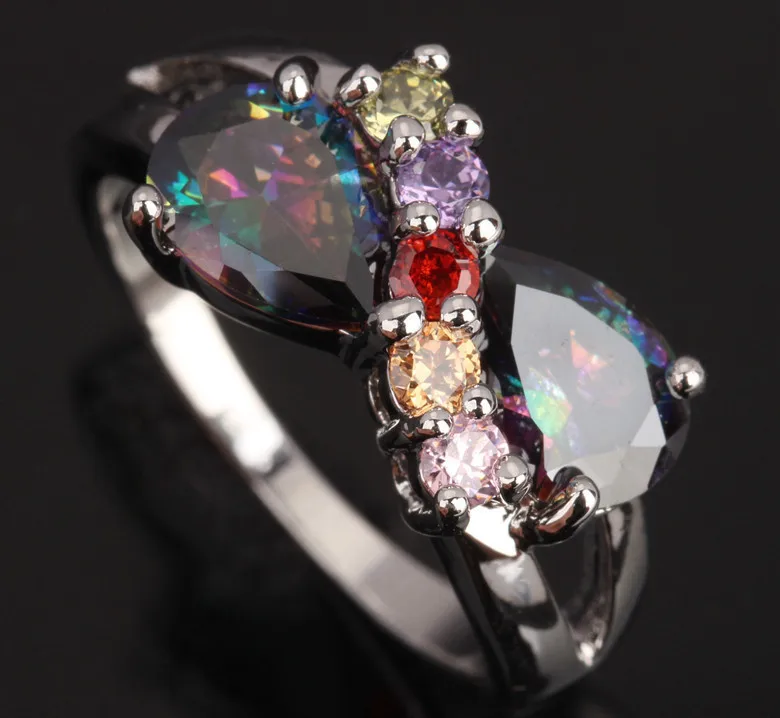 Mystic Rainbow Zircon 925 Sterling Silver Ring Size 6 / 7 / 8 / 9 S0593 S0595 S0606 S0607
Mystic Rainbow Zircon 925 Sterling Silver Ring Size 6 / 7 / 8 / 9 S0593 S0595 S0606 S0607