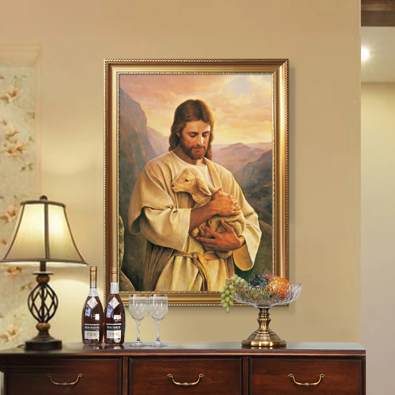 Постер и печать Иисуса Христа на холсте настенные картины для гостиной домашний