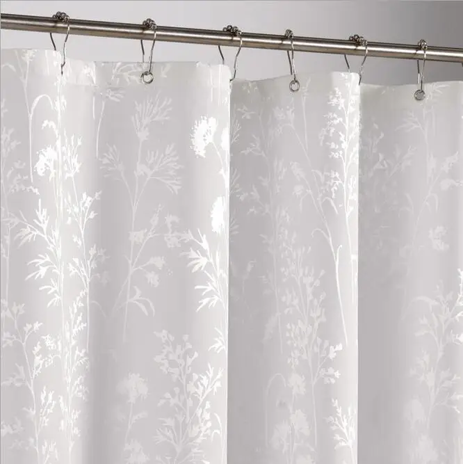 Fyjafon Thick Polyester Bathroom Shower Curtain Waterproof Moldproof Polyester Fabric Bath Curtain Metal Hooks
Fyjafon Thick Polyester Bathroom Shower Curtain Waterproof Moldproof Polyester Fabric Bath Curtain Metal Hooks