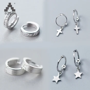 Classic Hoop Earrings Geometric Cross Star For Women Birthday Party Fashion Jewelry Charm Zircon Silver 925 Gift
Classic Hoop Earrings Geometric Cross Star For Women Birthday Party Fashion Jewelry Charm Zircon Silver 925 Gift