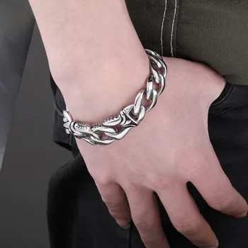 viking Punk 316L Stainless Steel bracelet Bangle biker nordic Link Chain simple jewelry for man and women jewelry
viking Punk 316L Stainless Steel bracelet Bangle biker nordic Link Chain simple jewelry for man and women jewelry