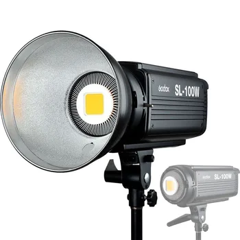 Godox SL-100W LED Video Light 100W Bulbs Lamp 6500LUX Studio Continuous Bowens Mount Led Light Photography Lighting 220V 110V
Godox SL-100W LED Video Light 100W Bulbs Lamp 6500LUX Studio Continuous Bowens Mount Led Light Photography Lighting 220V 110V