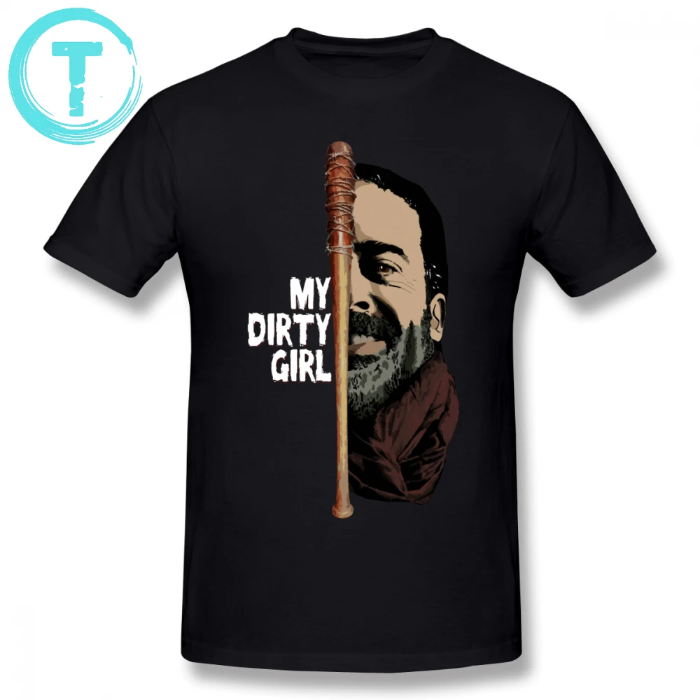 Negan T Shirt Look At My Dirty Girl T-Shirt Printed Fashion Tee Shirt Funny 4xl Short Sleeves 100 Percent Cotton Male Tshirt
Negan T Shirt Look At My Dirty Girl T-Shirt Printed Fashion Tee Shirt Funny 4xl Short Sleeves 100 Percent Cotton Male Tshirt