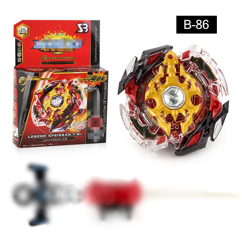 Bayblade Burst Generation Gyroscope Spinning Tops Battle Toy God Series Legendary Guard with Bidirectional Bleybade Launcher B86
Bayblade Burst Generation Gyroscope Spinning Tops Battle Toy God Series Legendary Guard with Bidirectional Bleybade Launcher B86
