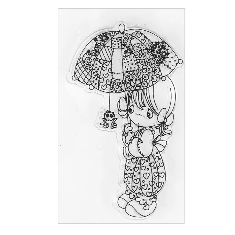 Girl Transparent Clear Silicone Stamp/Seal for DIY scrapbooking/photo album Decorative clear stamp sheets
Girl Transparent Clear Silicone Stamp/Seal for DIY scrapbooking/photo album Decorative clear stamp sheets