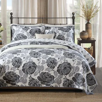 Quality Bedspread Quilt Set 3PCS Quilted Bedding Cotton Quilts Bed Covers King Size 230x250cm Flowers Print Coverlet Blanket
Quality Bedspread Quilt Set 3PCS Quilted Bedding Cotton Quilts Bed Covers King Size 230x250cm Flowers Print Coverlet Blanket