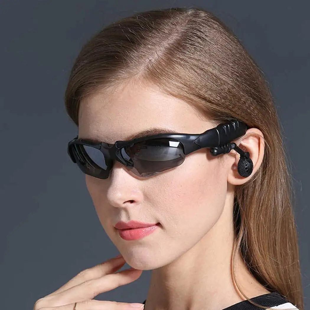 Велосипедные солнцезащитные очки для верховой езды 4 1 стерео беспроводные Bluetooth