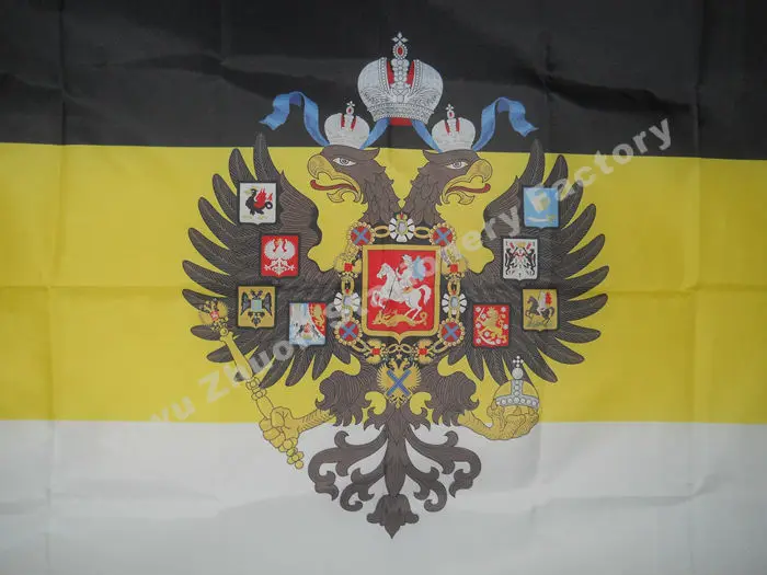 Российский флаг 150x90 см (3x5 футов) 120 г 100D полиэстер двойная строчка высокое
