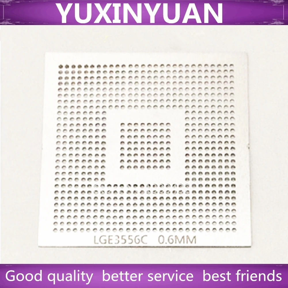 LGE3556C LGE3556 LGE3556CP LCD BGA 0.6MM solder ball chip size steel mesh steel mesh Template Stencil
LGE3556C LGE3556 LGE3556CP LCD BGA 0.6MM solder ball chip size steel mesh steel mesh Template Stencil