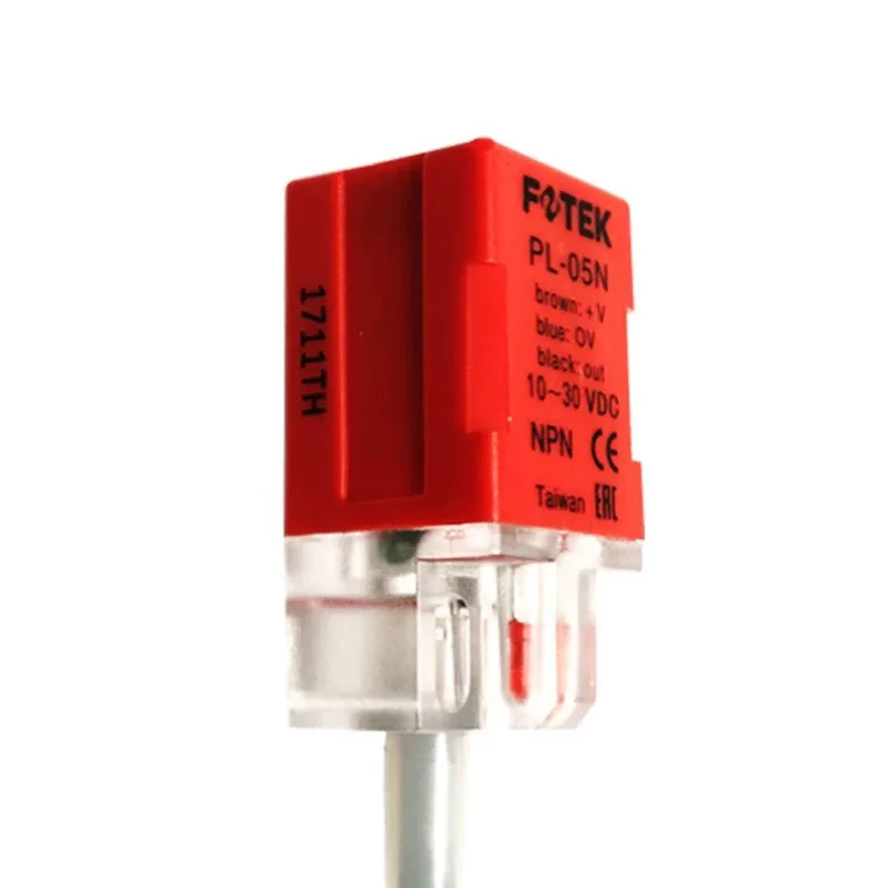 FOTEK Original Inductive Proximity Sensor Switch PL-05N DC 10-30V 200mA NPN NO 5mm ABS Plastic Detection Switch
FOTEK Original Inductive Proximity Sensor Switch PL-05N DC 10-30V 200mA NPN NO 5mm ABS Plastic Detection Switch
