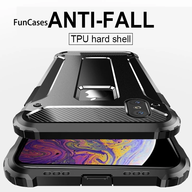 Luxury Armor Shockproof Case For IPhone 8 7 6 6s Plus X XR XS Max Phone Case For IPhone X XR XS Max 6 8 7 Silicone Soft Case
Luxury Armor Shockproof Case For IPhone 8 7 6 6s Plus X XR XS Max Phone Case For IPhone X XR XS Max 6 8 7 Silicone Soft Case