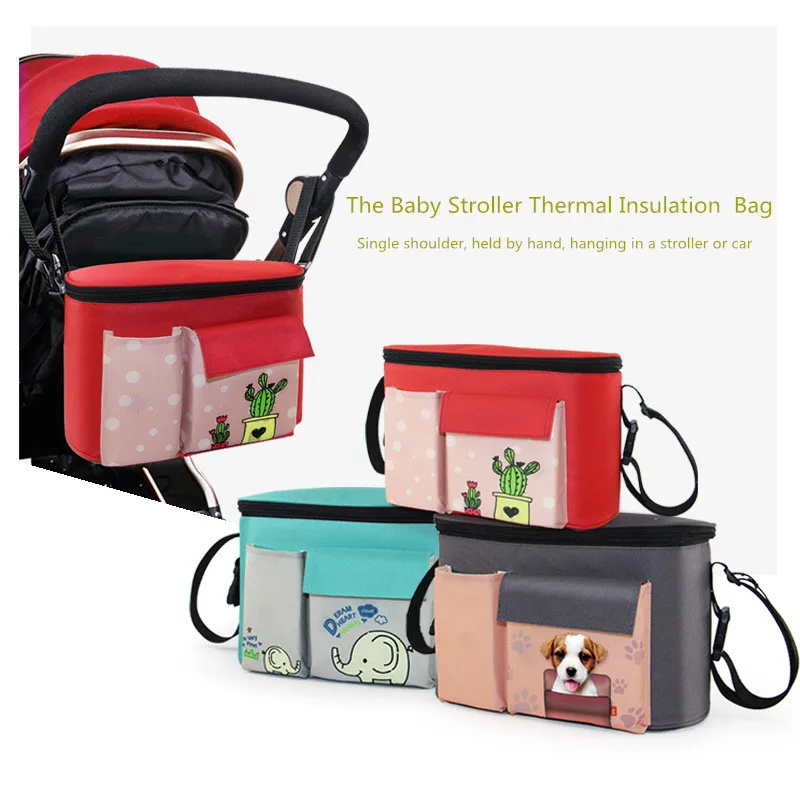 Stroller Accessories Diaper Bag Hanging Nappy Bag Mummy Storage Single Shoulder Bag Insulation Buggy Stroller Organizer Bag
Stroller Accessories Diaper Bag Hanging Nappy Bag Mummy Storage Single Shoulder Bag Insulation Buggy Stroller Organizer Bag