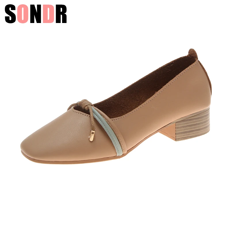 2019 new arrive women pumps High-quality Soft leather square toe fashion single shoes big size 35-40
2019 new arrive women pumps High-quality Soft leather square toe fashion single shoes big size 35-40