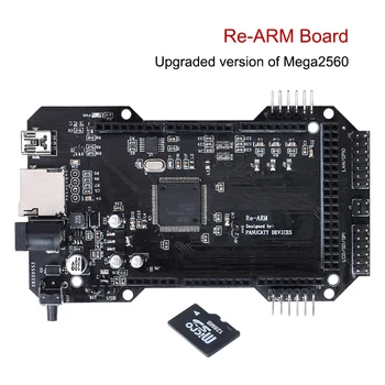 Cloned Re-ARM 32Bit Controller Board 32 Bit Upgraded base on Mega2560 with SD Card for ramps 1.4 1.5 1.6 3D Printer parts
Cloned Re-ARM 32Bit Controller Board 32 Bit Upgraded base on Mega2560 with SD Card for ramps 1.4 1.5 1.6 3D Printer parts