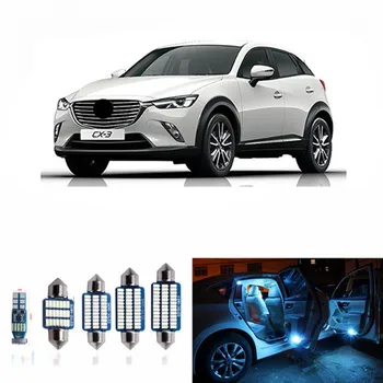 6pcs Error Free White Interior LED Light Package Kit For Mazda cx-3 cx3 accessories reading Indoor lights ice blue 12v
6pcs Error Free White Interior LED Light Package Kit For Mazda cx-3 cx3 accessories reading Indoor lights ice blue 12v