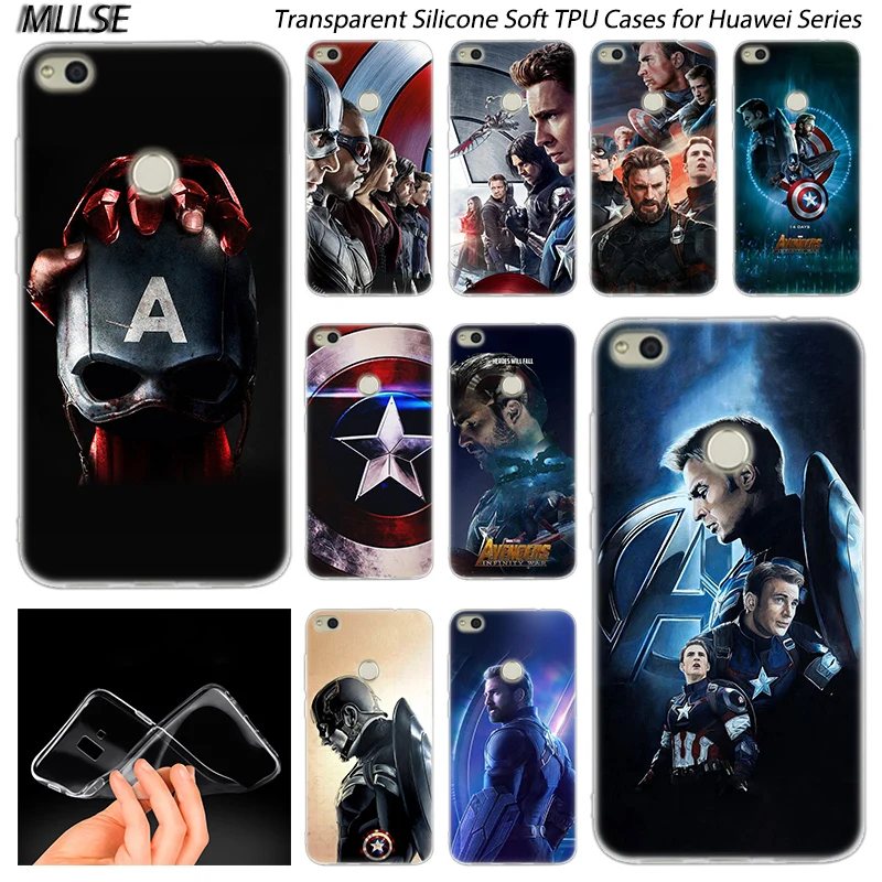 The Avengers Marvel Captain America Silicone Case for Huawei NOVA 3 3i 4 Honor 7A Pro 7S 6X 7X 8X 8 9 10 Lite Play View 20
The Avengers Marvel Captain America Silicone Case for Huawei NOVA 3 3i 4 Honor 7A Pro 7S 6X 7X 8X 8 9 10 Lite Play View 20