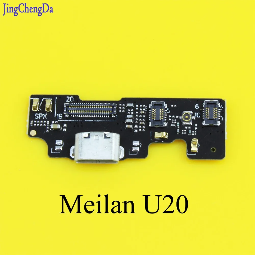 Фото JCD новое зарядное устройство с USB-портом гибкий кабель + микрофон для MEIZU Meilan U20