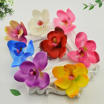 5 pcs 6cm Silk Butterfly Orchid Artificial Flowers Head For Wedding Car Decoration Orchs Mariage Flores Cymbidium Flower Plants
5 pcs 6cm Silk Butterfly Orchid Artificial Flowers Head For Wedding Car Decoration Orchs Mariage Flores Cymbidium Flower Plants