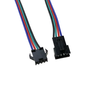 50 Sets 4pin JST Connector Male Female Cable for SMD 5050/3528 RGB color LED Strip Wire WS2801 LPD8806 RGB LED Strip
50 Sets 4pin JST Connector Male Female Cable for SMD 5050/3528 RGB color LED Strip Wire WS2801 LPD8806 RGB LED Strip