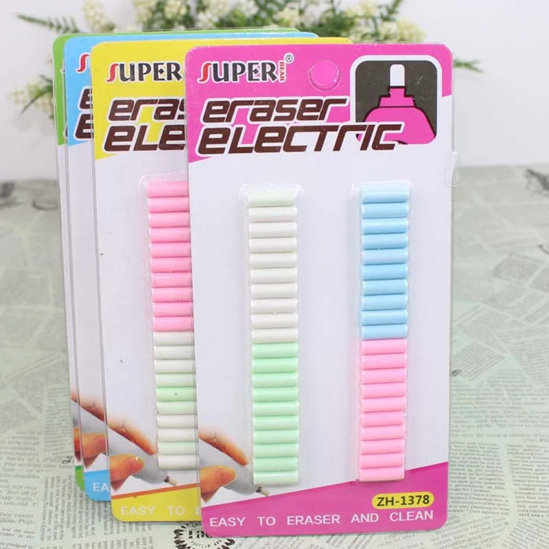 40 Pcs/pack Cartoon Eraser Refills Rainbow Color Pencil Rubber Mini Eraser Electric Eraser Refills Automatic Stationery Gift
40 Pcs/pack Cartoon Eraser Refills Rainbow Color Pencil Rubber Mini Eraser Electric Eraser Refills Automatic Stationery Gift