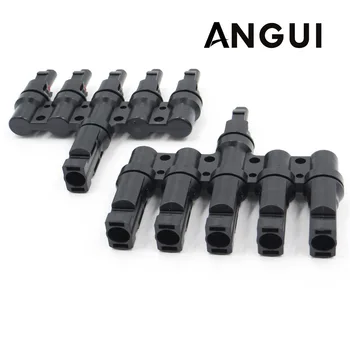 1pair x PV 5T 1 to 5 in Branch parallel connection 30A 1000V Electrical Solar Connector Photovoltaic Panel Cable Wire Connect
1pair x PV 5T 1 to 5 in Branch parallel connection 30A 1000V Electrical Solar Connector Photovoltaic Panel Cable Wire Connect