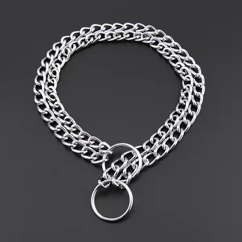 Big Dog Collar Double Neck Necklace Pet Dog Small Medium Large Dogs Metal Necklace Collar Puppy P Chain Schnauzer Dog Collar
Big Dog Collar Double Neck Necklace Pet Dog Small Medium Large Dogs Metal Necklace Collar Puppy P Chain Schnauzer Dog Collar