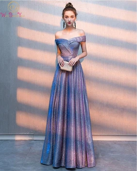 2020 New Fabric Prom Dress Sequined Reflective Simple Elegant Sweetheart Neck Off Shoulder Lace-up A-line Pleat Evening Dresses
2020 New Fabric Prom Dress Sequined Reflective Simple Elegant Sweetheart Neck Off Shoulder Lace-up A-line Pleat Evening Dresses