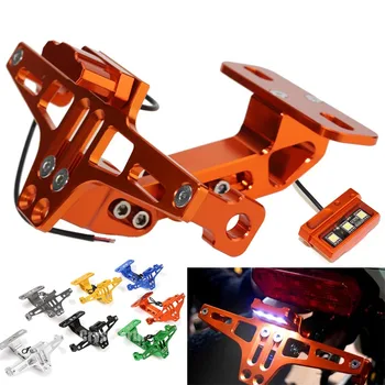 Motorcycle Adjustable Aluminum License Number Plate Frame With LED Indicator Light Holder Bracket Universal For Honda Yamaha KTM
Motorcycle Adjustable Aluminum License Number Plate Frame With LED Indicator Light Holder Bracket Universal For Honda Yamaha KTM