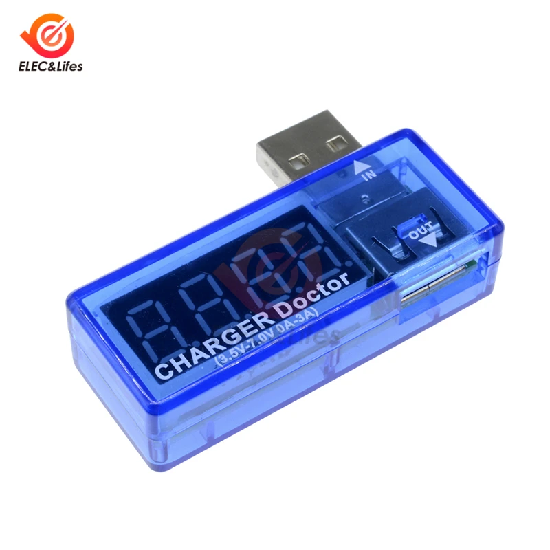 LCD Digital USB Detector USB Voltage Current Doctor Charger Power Wattmeter Tester Meter DC Voltmeter Ammeter Volt Power Bank
LCD Digital USB Detector USB Voltage Current Doctor Charger Power Wattmeter Tester Meter DC Voltmeter Ammeter Volt Power Bank