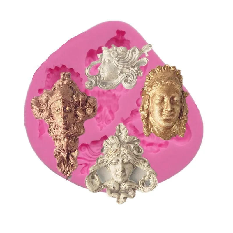 Greek Mythology Goddess Avatar Fondant Cake Molds Chocolate Mould for the Kitchen Baking Sugarcraft Decoration Tool DIY Gift
Greek Mythology Goddess Avatar Fondant Cake Molds Chocolate Mould for the Kitchen Baking Sugarcraft Decoration Tool DIY Gift