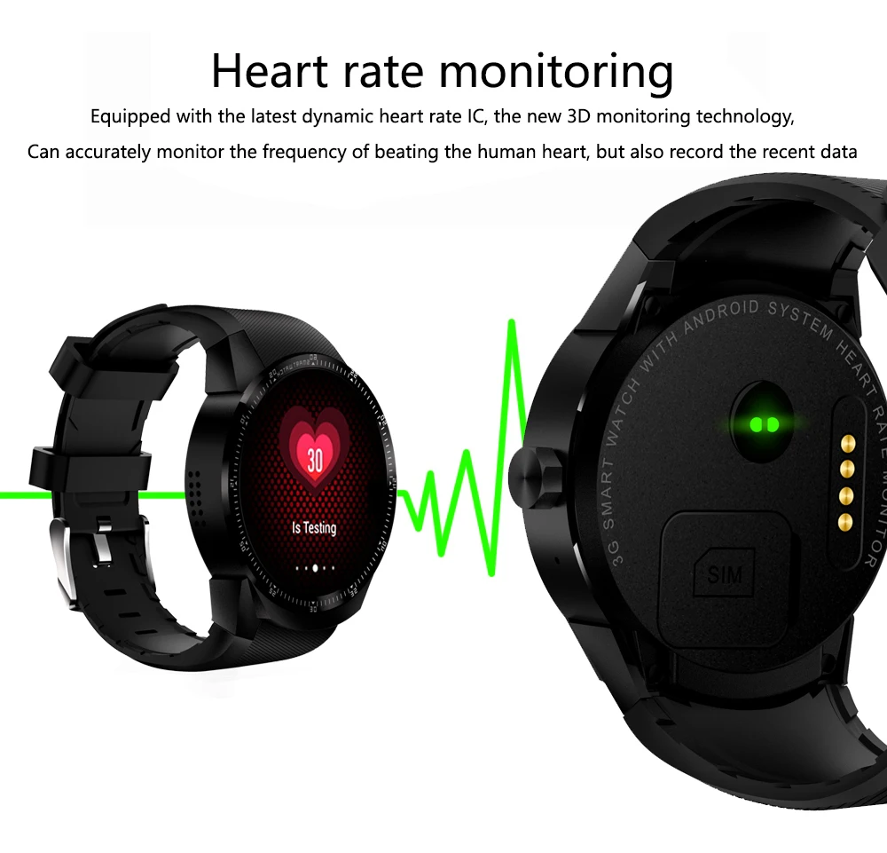 OGEDA 3G GPS Wifi Men Smart Watch Android 4.1 Support SIM Heart Rate Tracker 4GB ROM Waterproof Bluetooth Smart Watch Male K98H OGEDA 3G GPS Wifi Men Smart Watch Android 4.1 Support SIM Heart Rate Tracker 4GB ROM Waterproof Bluetooth Smart Watch Male K98H