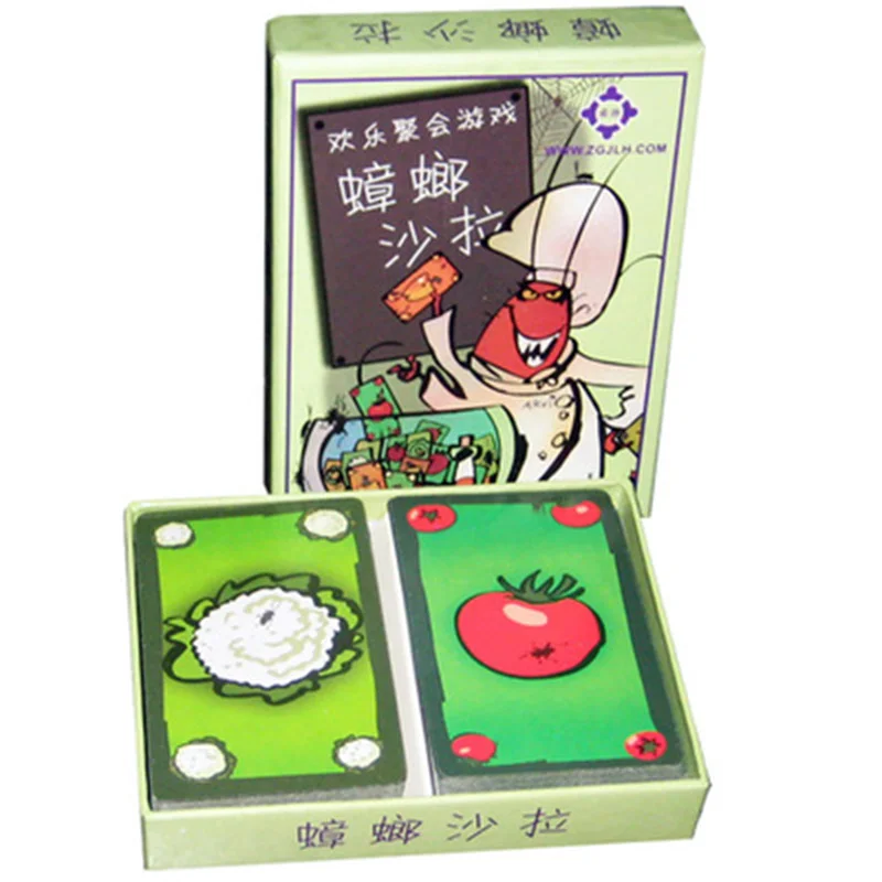 Hotsale Cockroach Salad Board Game 2-6 Players Family/Party Best Gift for Children Cards Game Funny Game
Hotsale Cockroach Salad Board Game 2-6 Players Family/Party Best Gift for Children Cards Game Funny Game