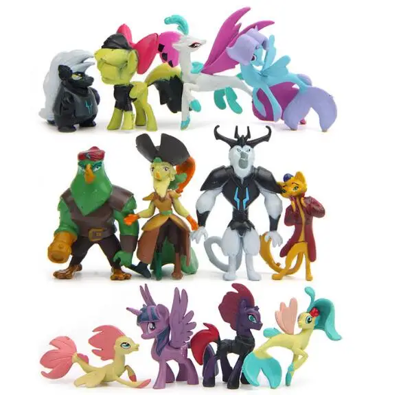 NEW hot 12pcs/set 3-7cm my girls Horse Little Celestia Twilight Sparkle Rainbow Dash Pinkie Pie action figure toy Christmas gift
NEW hot 12pcs/set 3-7cm my girls Horse Little Celestia Twilight Sparkle Rainbow Dash Pinkie Pie action figure toy Christmas gift