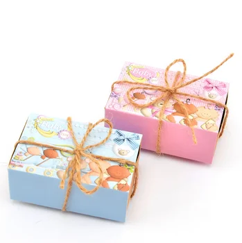 100pcs Pink / Blue Baby Shower Candy Boxes Baby Baptism Baby Birthday Party Gift Box Giveaways Box Souvenir For Guest
100pcs Pink / Blue Baby Shower Candy Boxes Baby Baptism Baby Birthday Party Gift Box Giveaways Box Souvenir For Guest