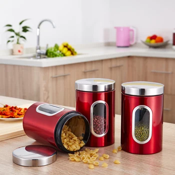3Pcs/Set Food Storage Container Food Storage Can Set With Lids Grain Storage tank Food Storage Box For Storing Tea, Food
3Pcs/Set Food Storage Container Food Storage Can Set With Lids Grain Storage tank Food Storage Box For Storing Tea, Food