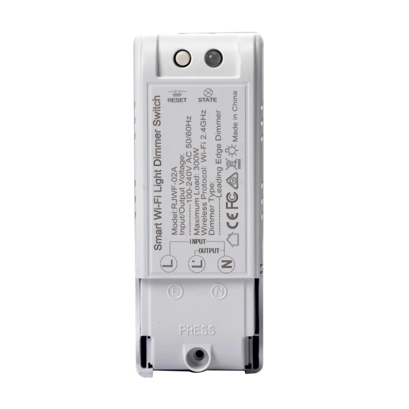 Wifi DIY Dimmer Voice Control Lights Switches Wireless Remote Control Module Switch Smart Home Automation Works with Alexa
Wifi DIY Dimmer Voice Control Lights Switches Wireless Remote Control Module Switch Smart Home Automation Works with Alexa