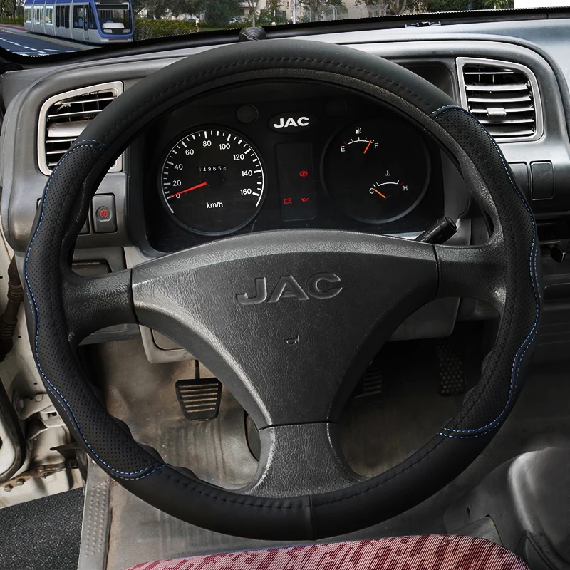 PU Leather Steering Wheel Covers for Car Bus Truck 36cm 38cm 40cm 42cm 45cm 47cm 50cm Diameter Auto Steering-wheel cover
PU Leather Steering Wheel Covers for Car Bus Truck 36cm 38cm 40cm 42cm 45cm 47cm 50cm Diameter Auto Steering-wheel cover