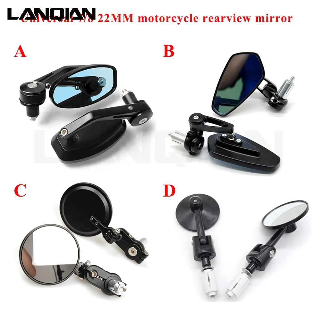 For Honda CRF1000L CRF 1000L Africa Twin 2016 2017 7/8" CNC Universal Motorcycle Rear View Handle Bar End Side Rearview Mirrors
For Honda CRF1000L CRF 1000L Africa Twin 2016 2017 7/8" CNC Universal Motorcycle Rear View Handle Bar End Side Rearview Mirrors