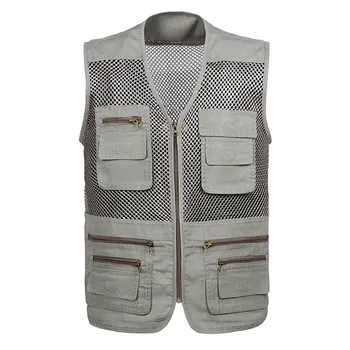 Summer New Multicolor Mesh Vest Men's Casual Multi-pocket Fishing Vest Fashion Middle-aged Men's Travelling Vest Good Quality
Summer New Multicolor Mesh Vest Men's Casual Multi-pocket Fishing Vest Fashion Middle-aged Men's Travelling Vest Good Quality