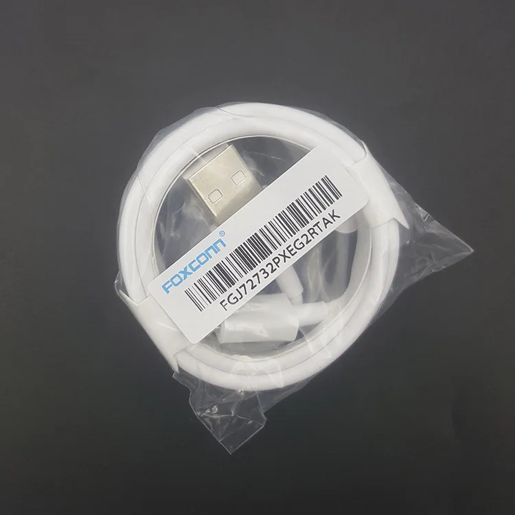 20 PCS E75 chip USB Cable OD 3.0mm Fast Charging USB Data Sync Cable 6FT Foxconn 1m USB Cable For iPhone 7 8 Plus XR XS Max
20 PCS E75 chip USB Cable OD 3.0mm Fast Charging USB Data Sync Cable 6FT Foxconn 1m USB Cable For iPhone 7 8 Plus XR XS Max
