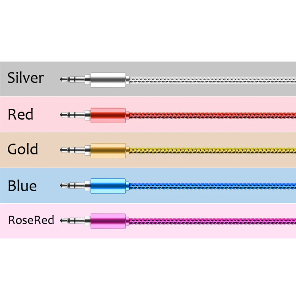 AUTO car Wire Aux Stereo 3.5MM 1 M Car Male to Male AUX AUXILIARY Sound Stereo Audio Data Cable MP3
AUTO car Wire Aux Stereo 3.5MM 1 M Car Male to Male AUX AUXILIARY Sound Stereo Audio Data Cable MP3
